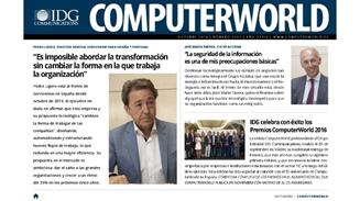 ComputerWorld portada octubre 2016