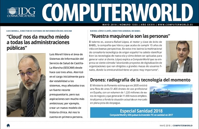 ComputerWorld portada mayo 2018