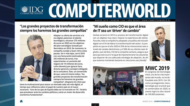 ComputerWorld portada marzo 2019