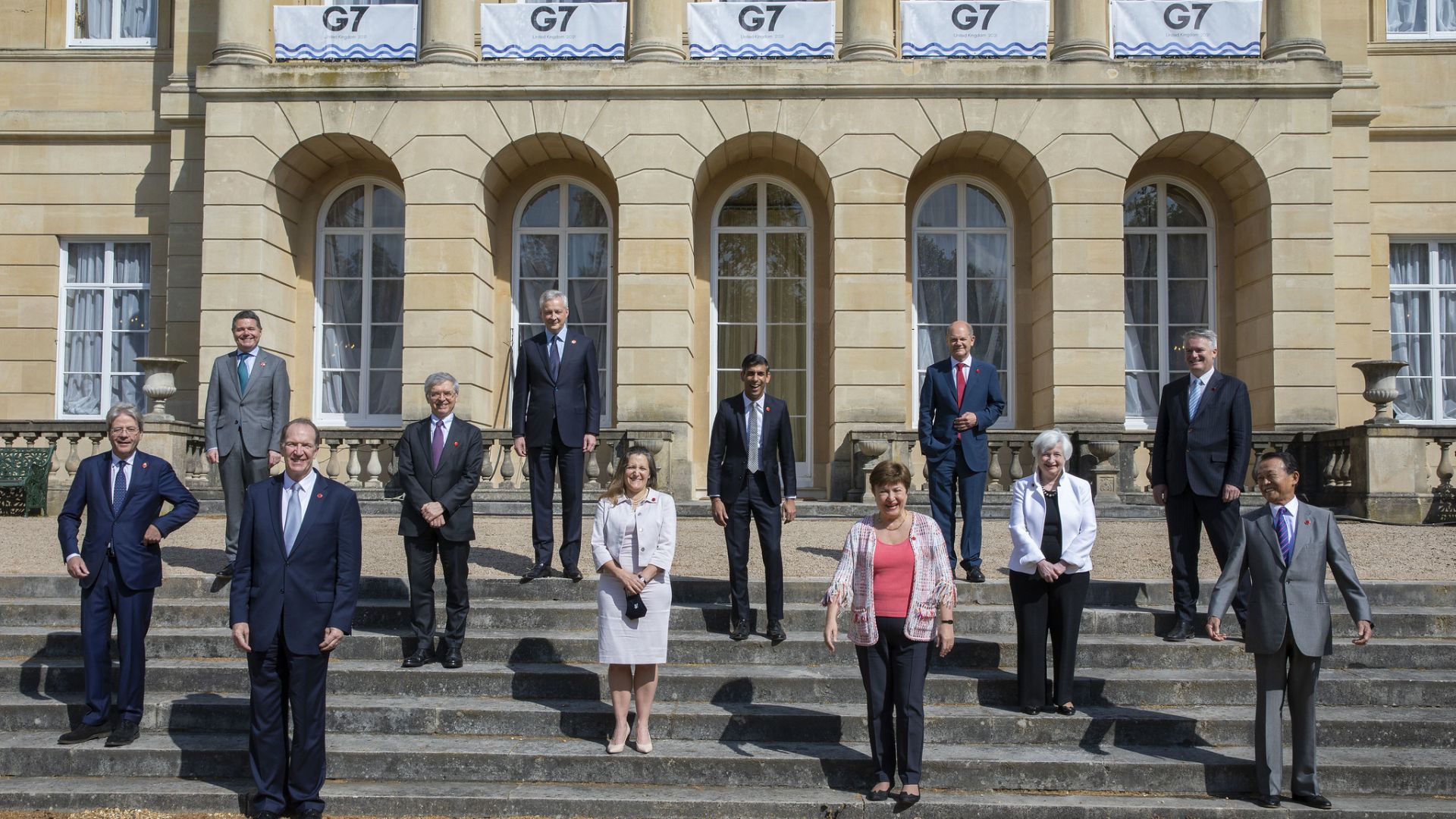 Ministros de finanzas del G7