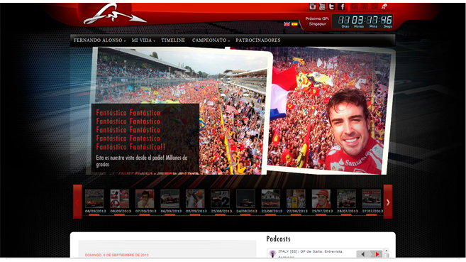 Web Fernando Alonso