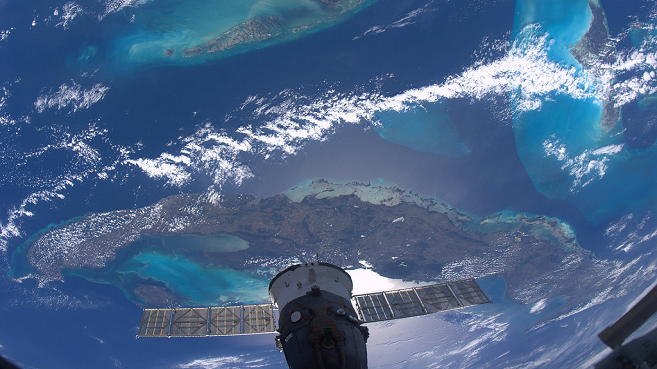 Cuba desde satélite