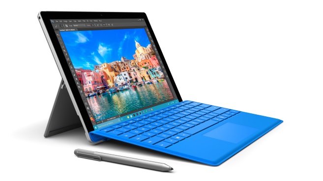 Surface Pro 4 lateral