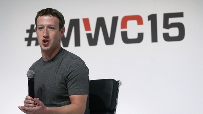 Marj Zuckerberg en MWC2015
