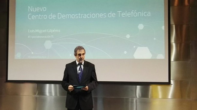 Luis Miguel Gilpérez, Telefónica