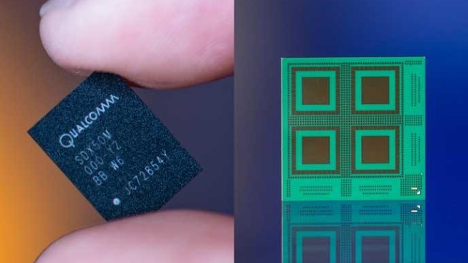 Snapdragon X50 de Qualcomm chip