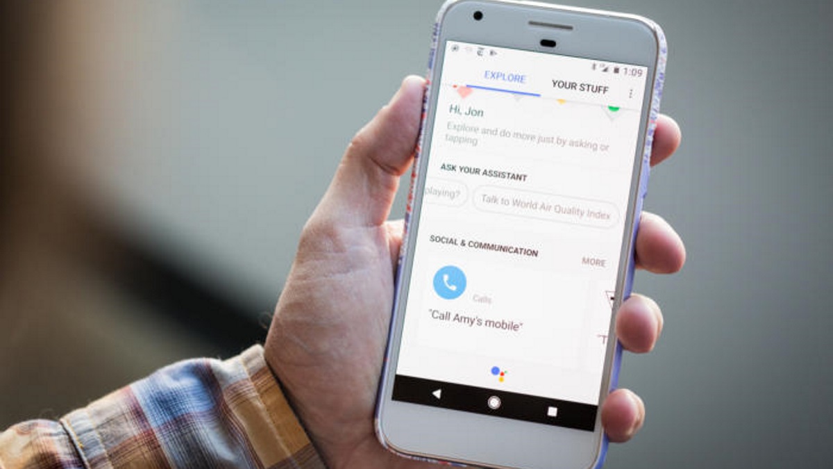 Google Assistant smartphone