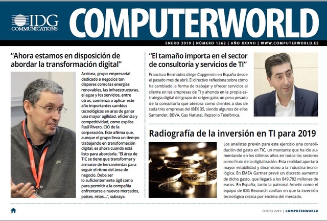ComputerWorld portada enero 2019