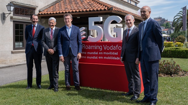 5G Vodafone Galicia prueba