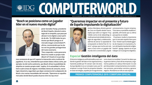 ComputerWorld portada noviembre 2019