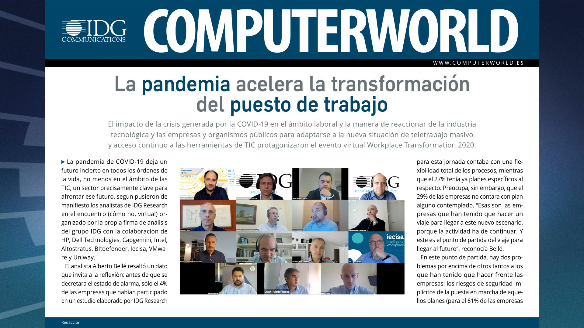 ComputerWorld Insider Workplace