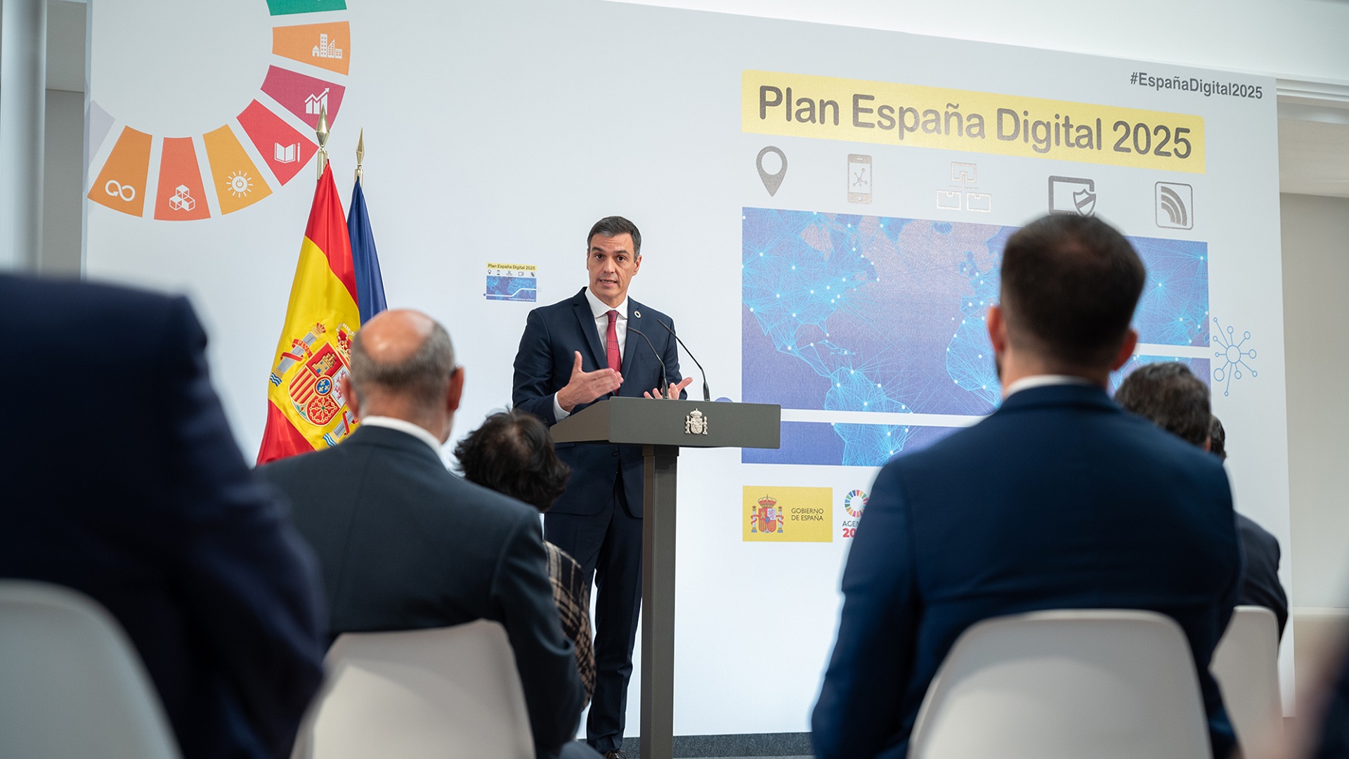 Plan España Digital 2025, Pedro Sánchez, presidente del Gobierno