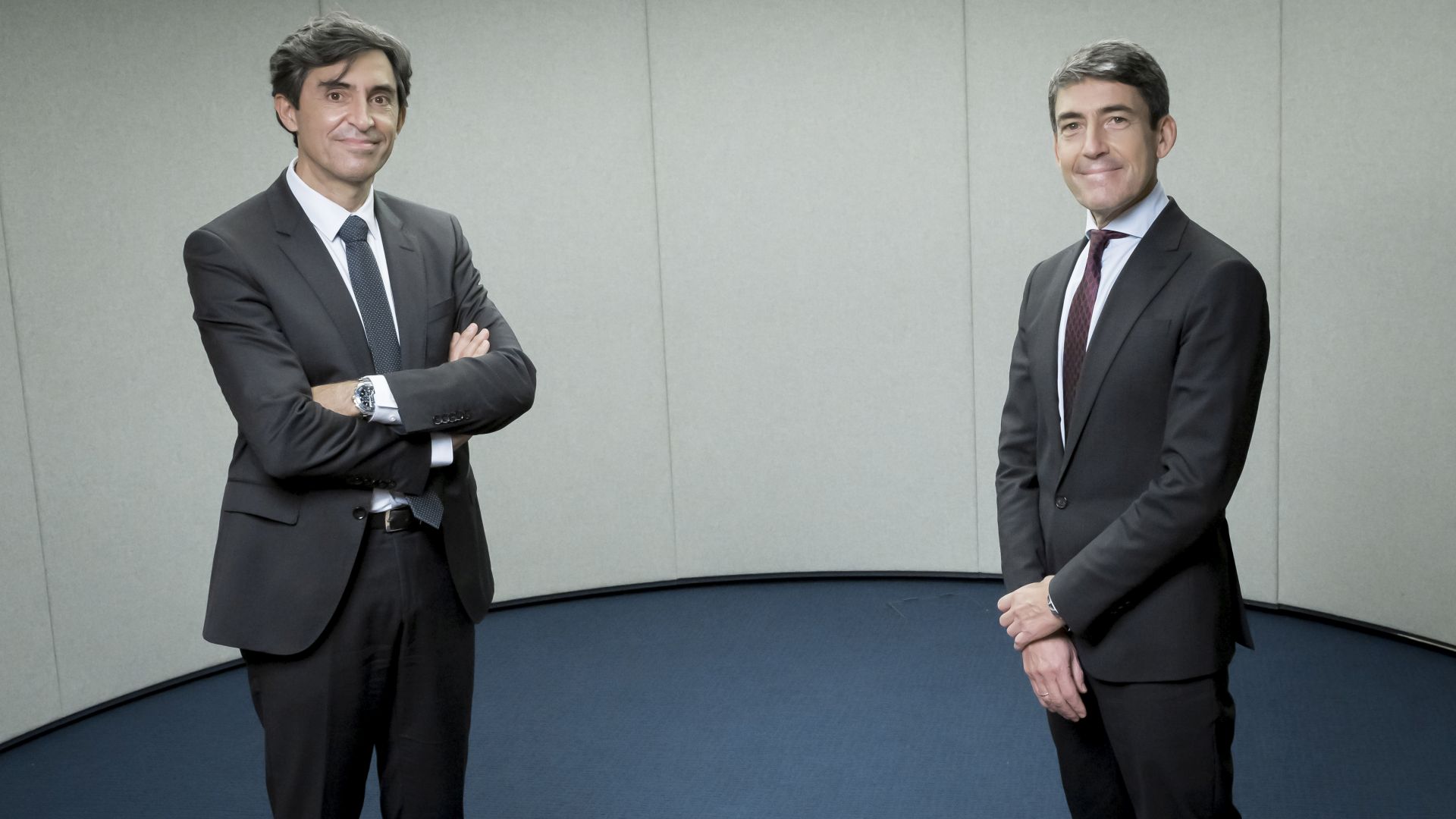 César Cid, CEO de Arca, y Domingo Mirón, presidente de Accenture en España, Portugal e Israel