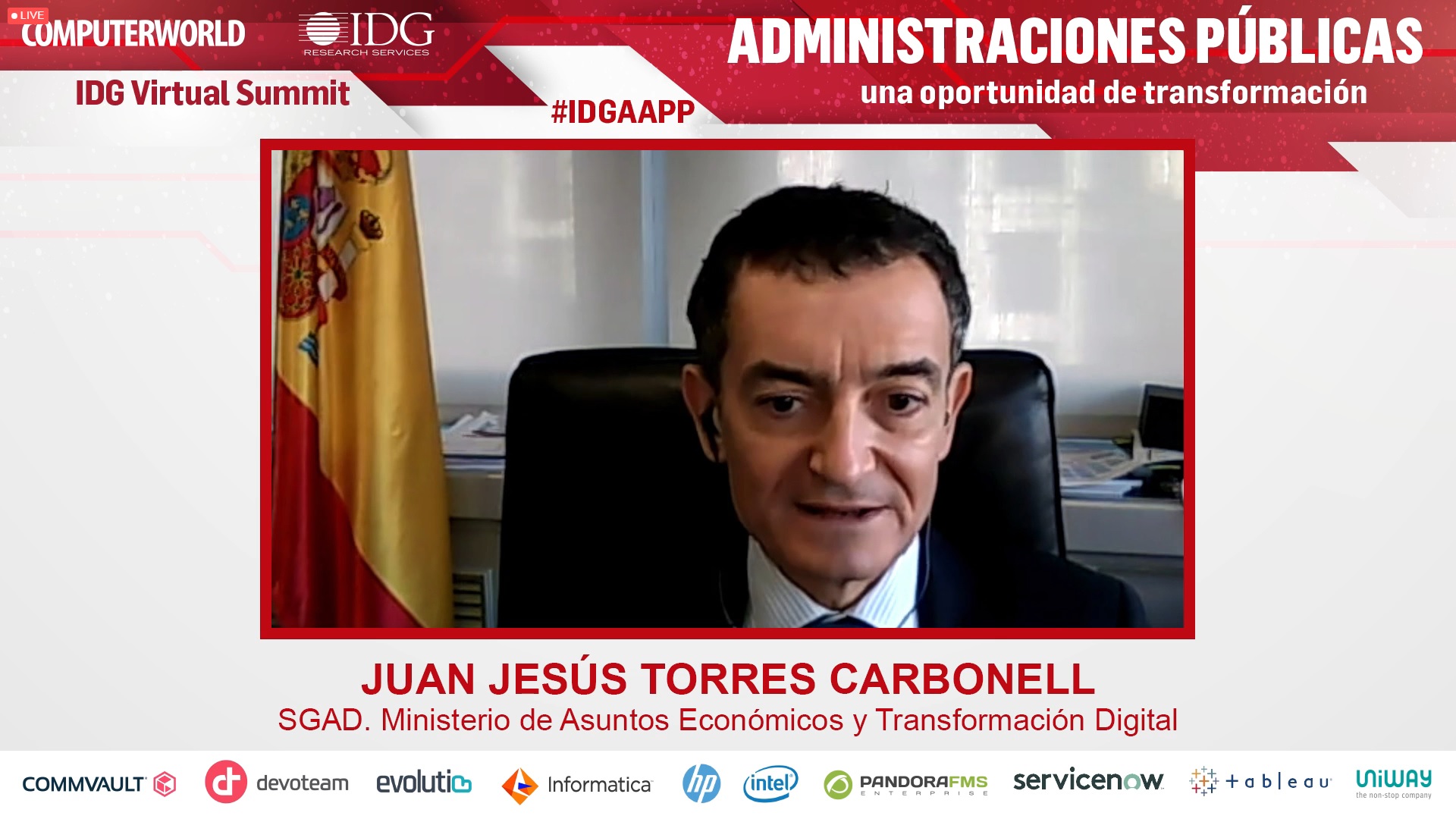 Juan Jesús Torres Carbonell, secretario general de Administración Digital
