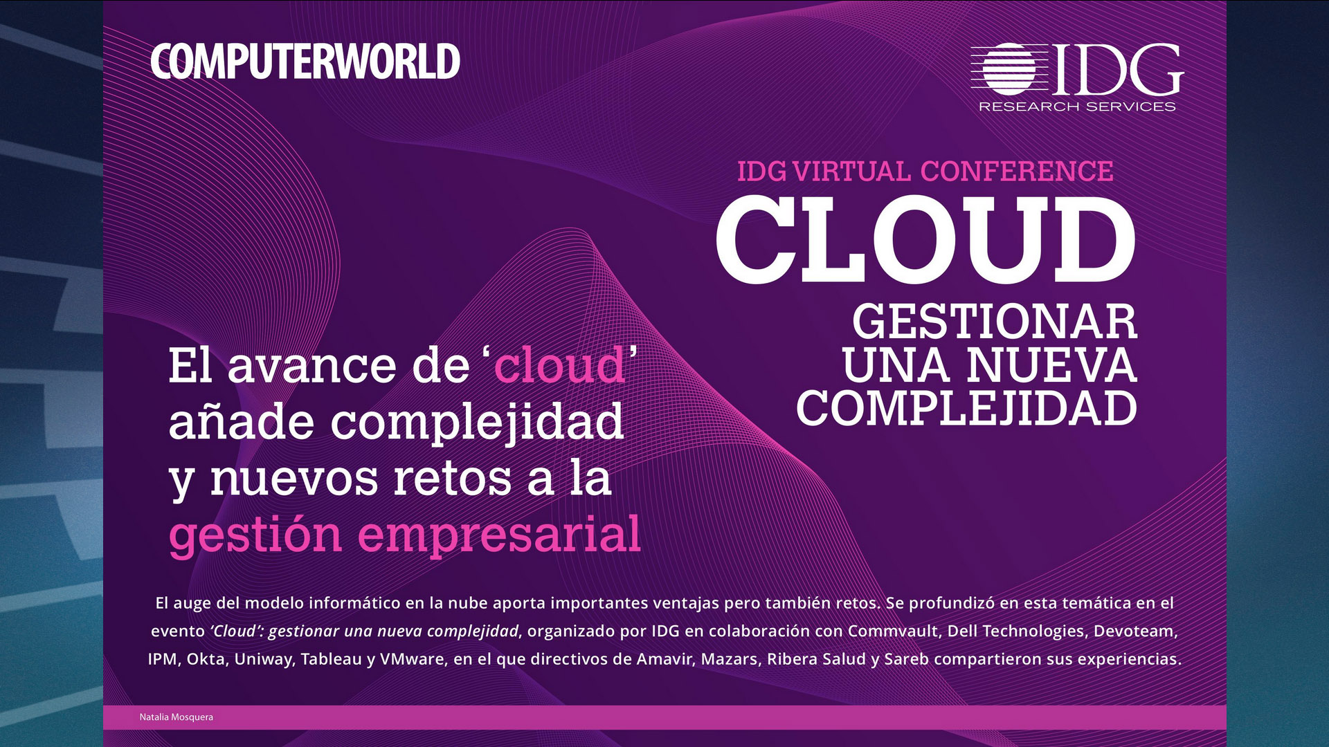 ComputerWorld Insider Evento Cloud