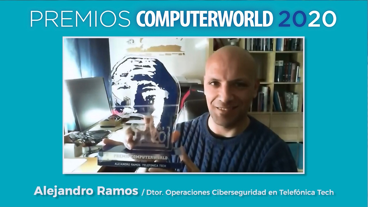 Alejandro Ramos, Telefónica, premio cw