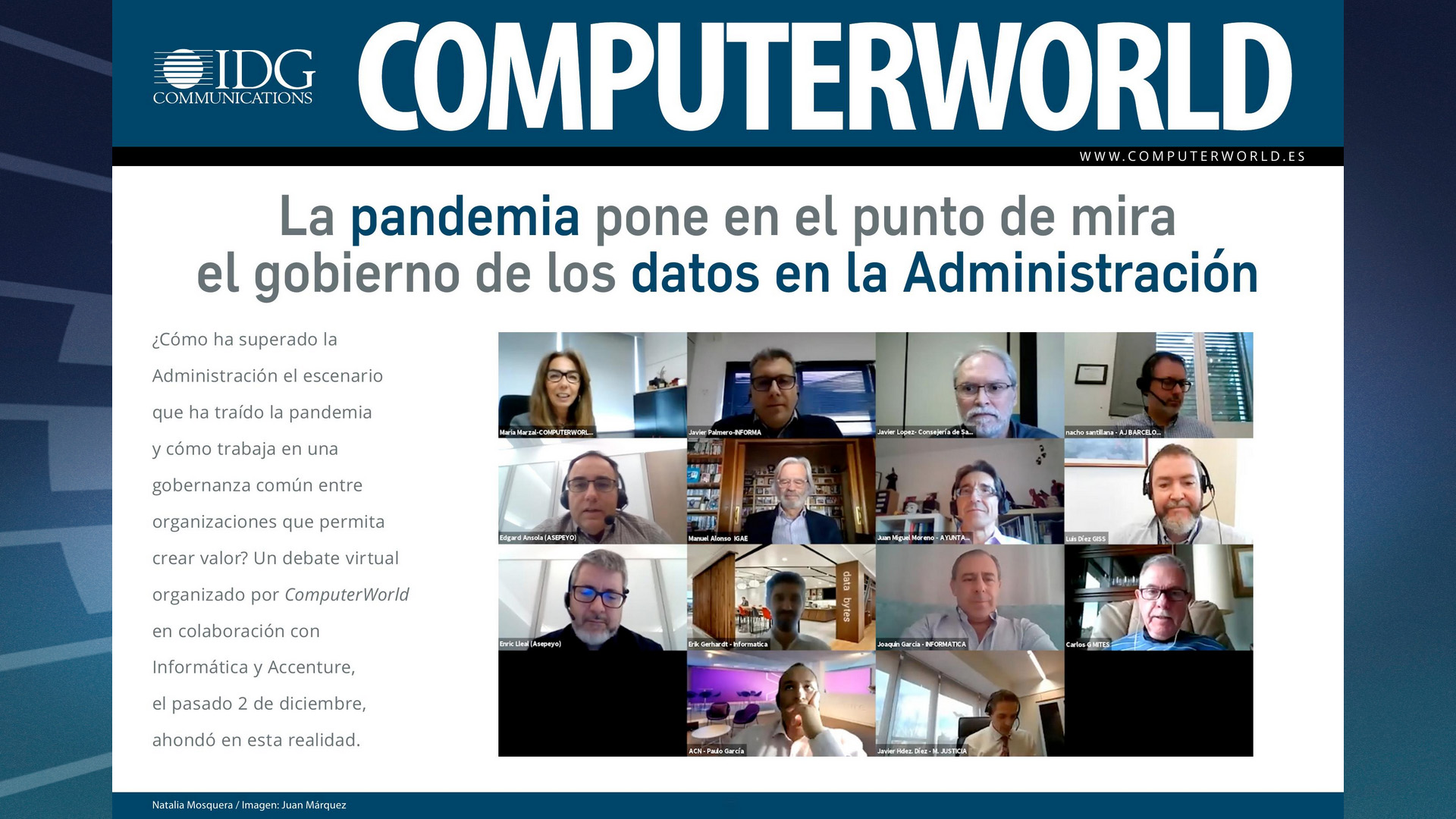 ComputerWorld Insider Evento Informática Accenture