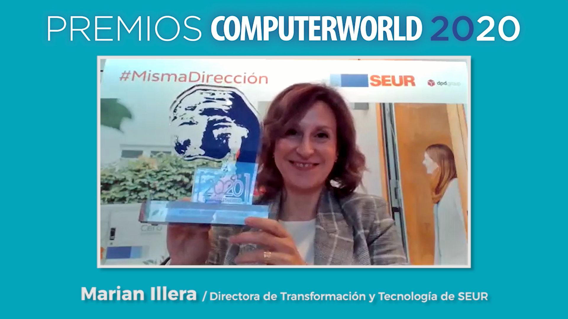 Marian Illera, de Seur, recibe el Premio ComputerWorld al CIO del Año en 2020