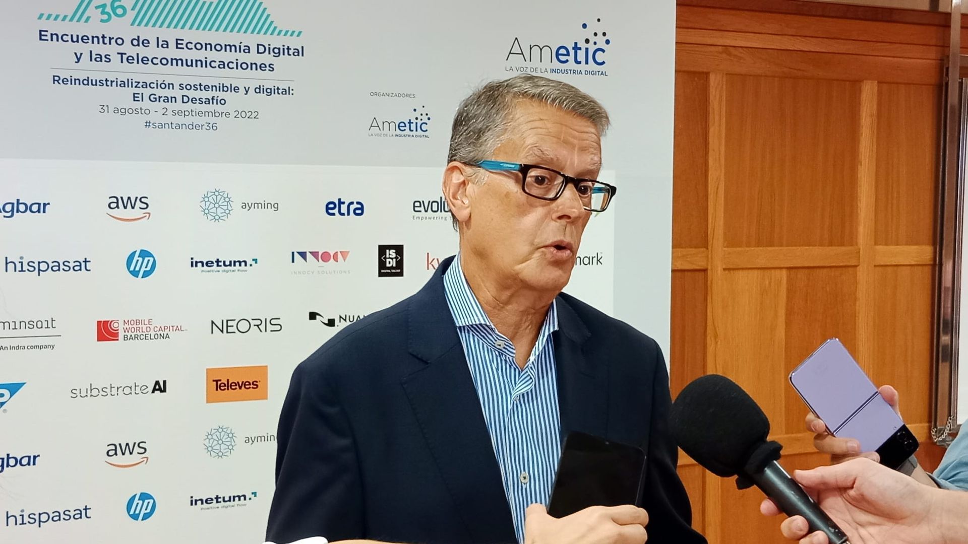 Roberto Sánchez, secretario de Estado de Telecomunicaciones e Infraestructuras Digitales ametic