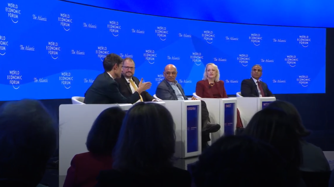 panel Davos resiliencia