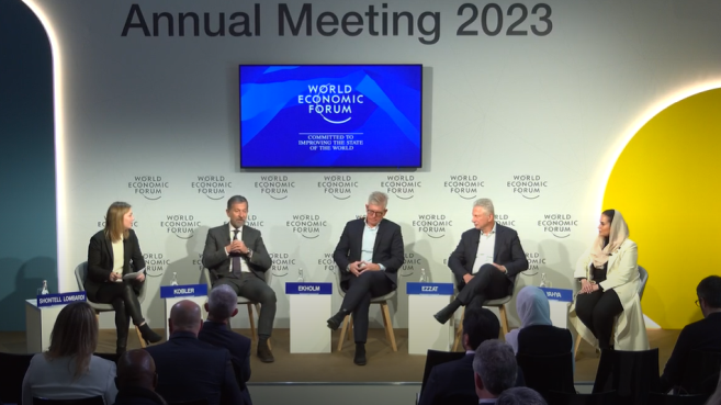 panel industria Davos