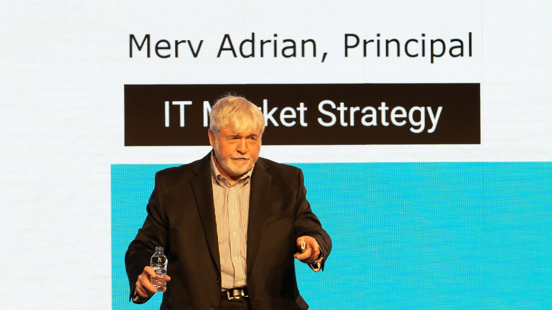 Merv Adrian, exVP de Gartner y fundador de IT Market Strategy.